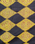 Bibhu Mohapatra Golden & Black Mulberry Silk Odisha Ikat Saree Ikatan