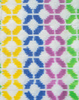 Bibhu Mohapatra Yellow & White Mulberry Silk Pochampally Ikat Saree Ikatan