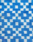 Ikatan Blue & Yellow Mulberry Silk Odisha Ikat Saree Ikatan
