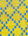 Ikatan Brown & Yellow Mulberry Silk Odisha Ikat Saree Ikatan
