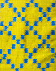 Ikatan Ice Blue & Yellow Mulberry Silk Odisha Ikat Saree Ikatan