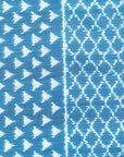 Bibhu Mohapatra Blue Mulberry Silk Pochampally Ikat Saree Ikatan