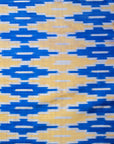 Bibhu Mohapatra Iris Purple & Yellow Mulberry Silk Ikat Saree Ikatan