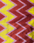 Ikatan Brown & Yellow Mulberry Silk Odisha Ikat Saree Ikatan