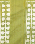 Bibhu Mohapatra Sage Green Mulberry Silk Pochampally Ikat Saree