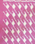 Bibhu Mohapatra Pink & White Mulberry Silk Pochampally Ikat Saree