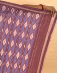 Bibhu Mohapatra Purple & Blue Mulberry Silk Pochampally Ikat Saree