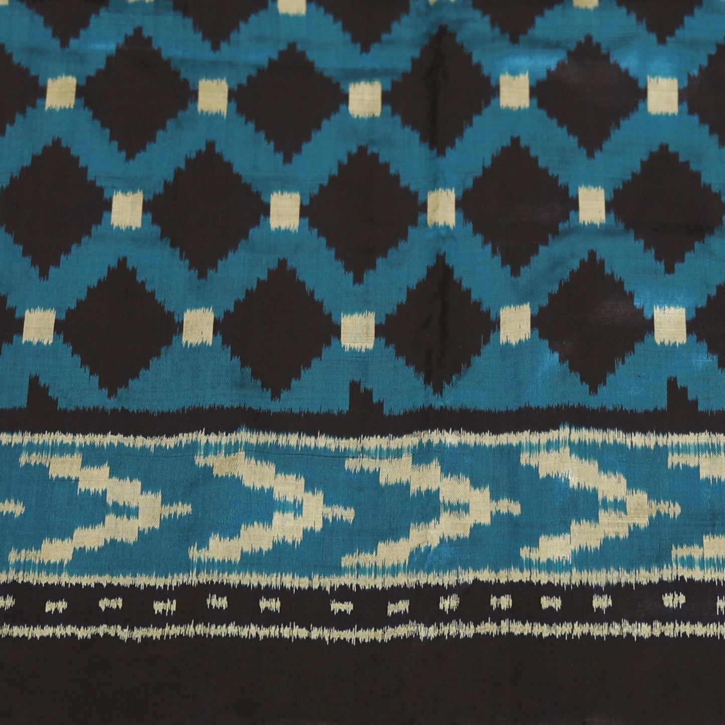 Bibhu Mohapatra Dual Shade Blue & Silver Mulberry Silk Odisha Ikat Saree