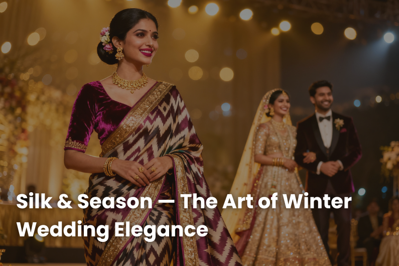 Silk & Season — The Art of Winter Wedding Elegance