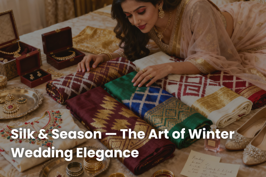 The Bride’s New Chapter — Beginning in Ikat
