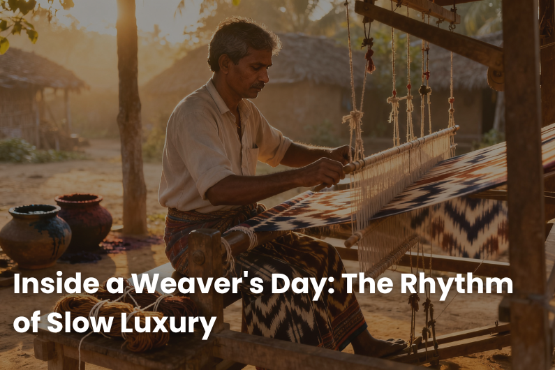Inside a Weaver's Day: The Rhythm of Slow Luxury