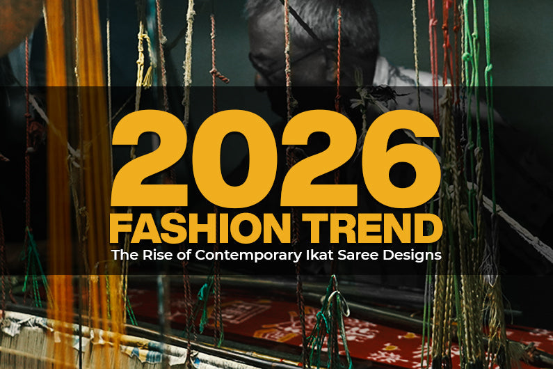 2026 Fashion Trend: The Rise of Contemporary Ikat Saree Designs
