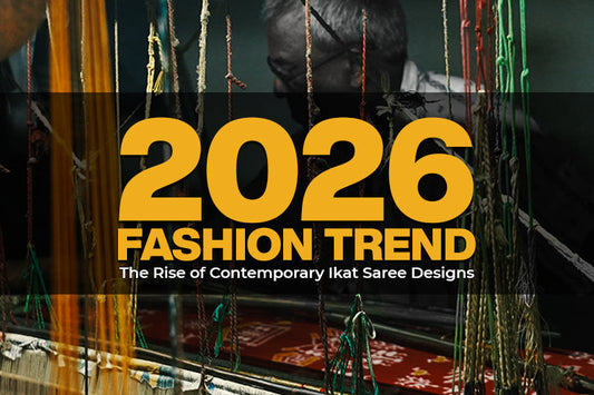 2026 Fashion Trend: The Rise of Contemporary Ikat Saree Designs