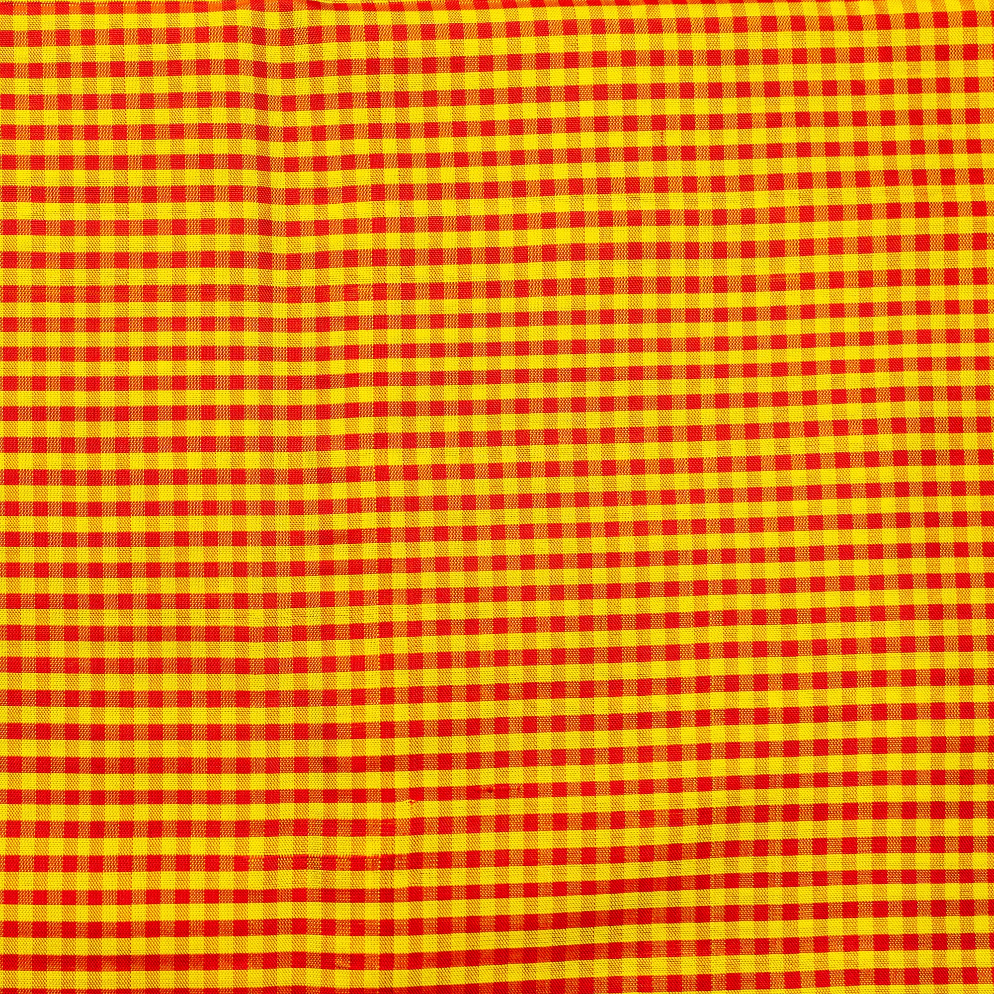 Ikatan Yellow & Black Mulberry Silk Ikat Saree Ikatan