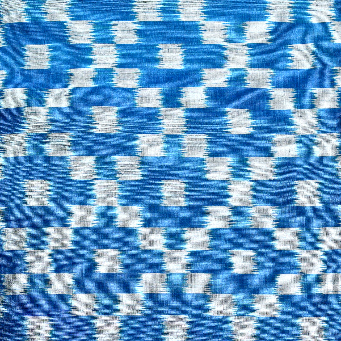 Ikatan Blue & Yellow Mulberry Silk Odisha Ikat Saree Ikatan