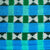 Ikatan Blue & Green Mulberry Silk Pochampally Ikat Saree Ikatan