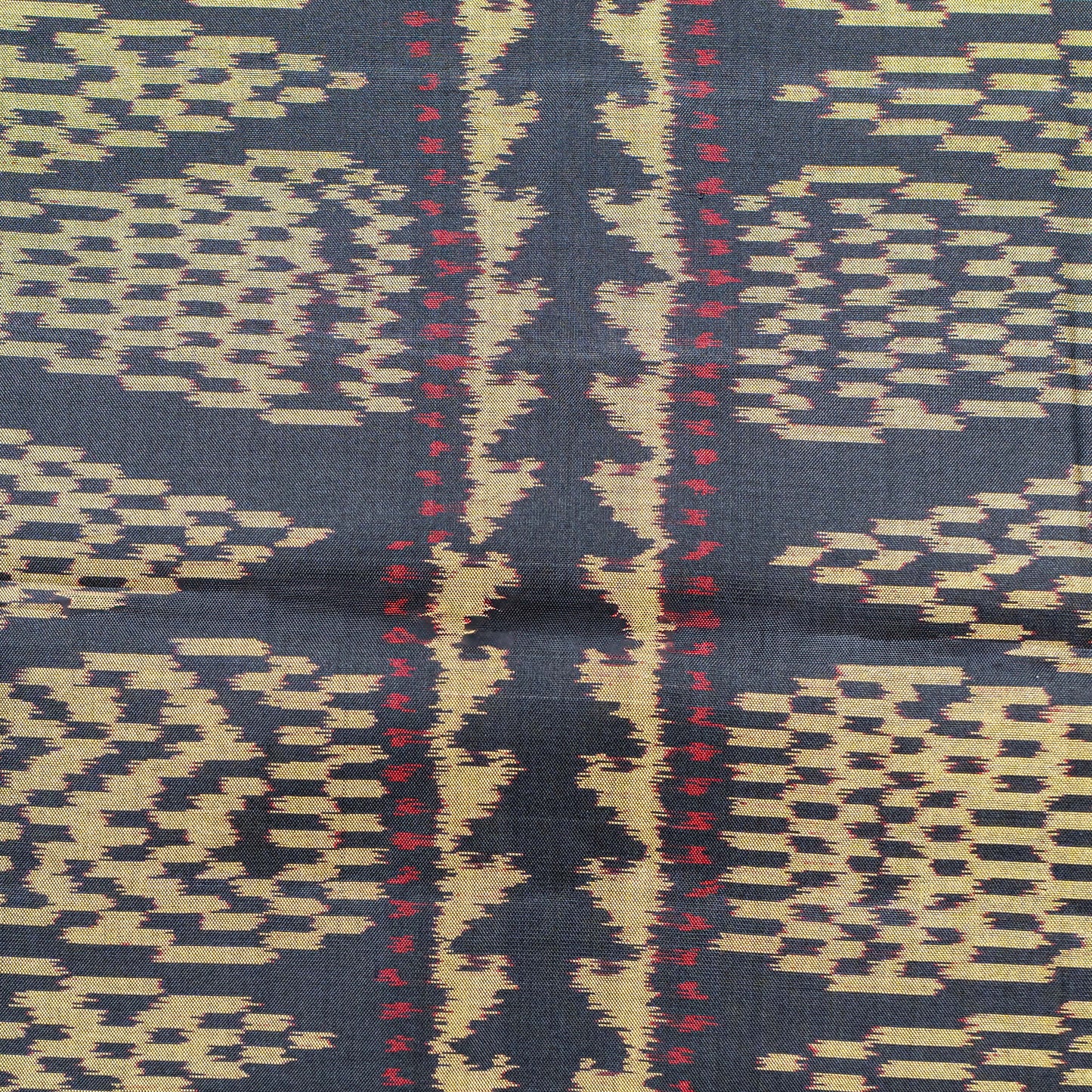 Poonam Bhagat Black & Maroon Mulberry Silk Gujarat Ikat Saree Ikatan