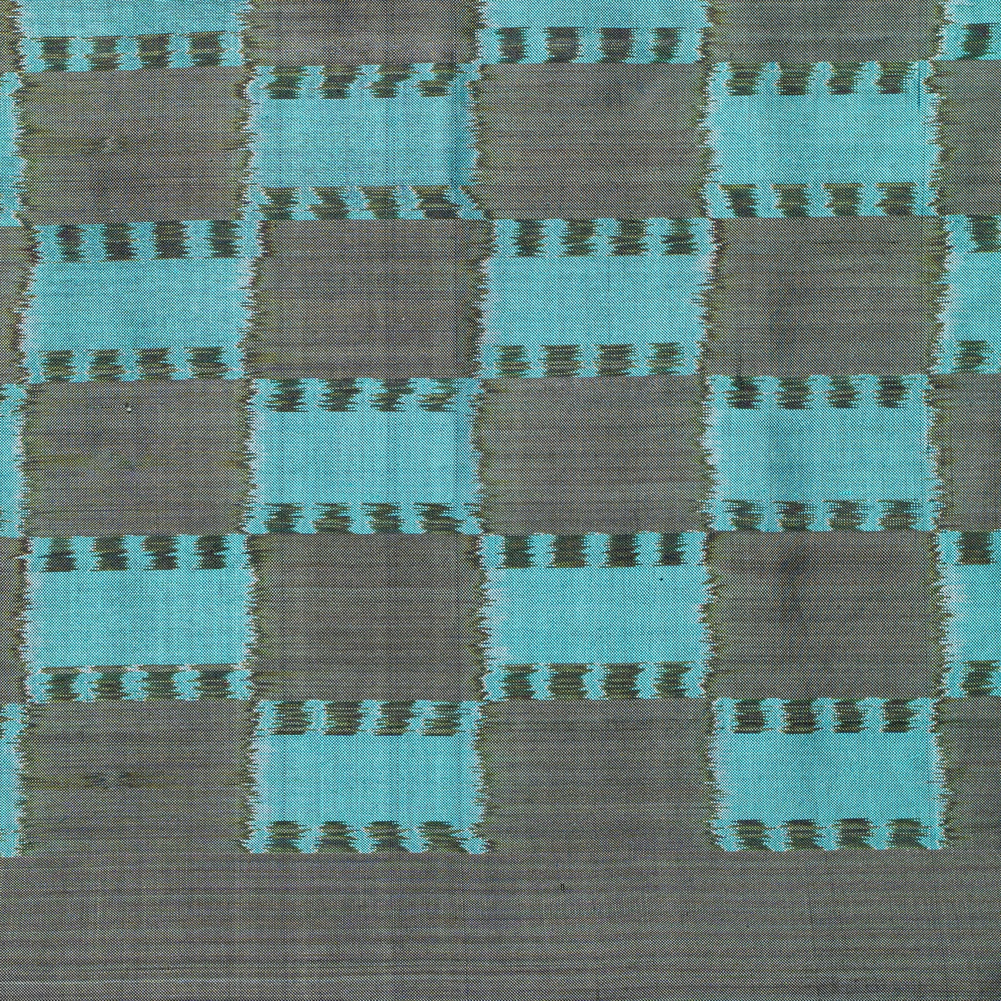 Ikatan Metallic Blue Mulberry Silk Pochampally Ikat Saree Ikatan