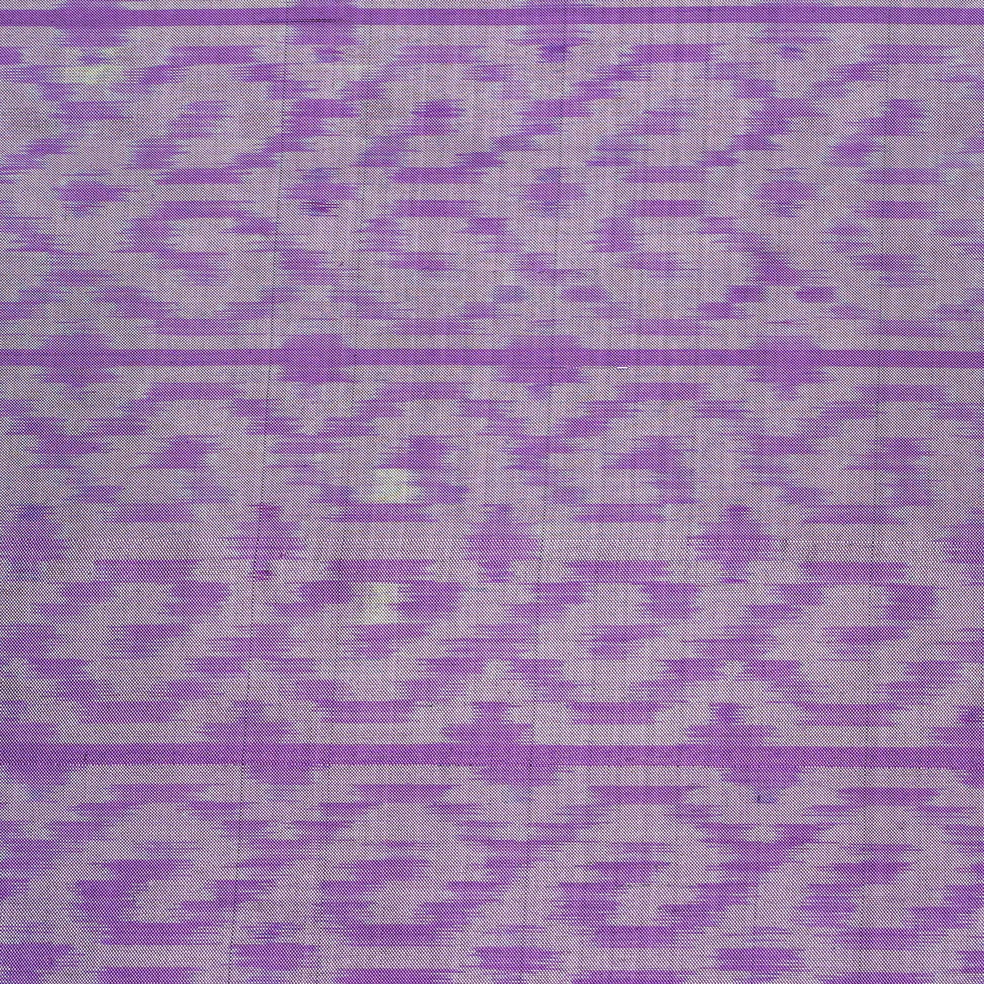 Bibhu Mohapatra Iris Purple with Silver Mulberry Silk Pochampally Ikat Saree Ikatan