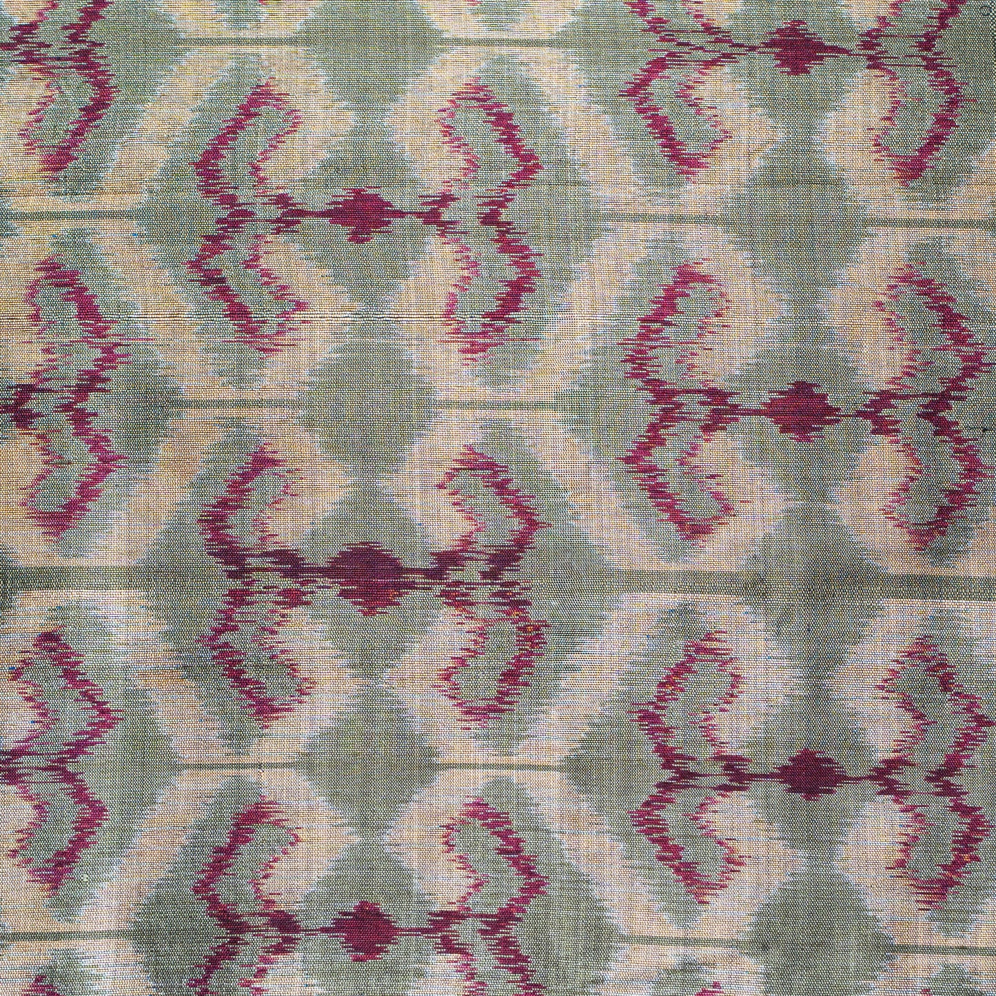 Bibhu Mohapatra Olive Green Mulberry Silk Odisha Ikat Saree Ikatan