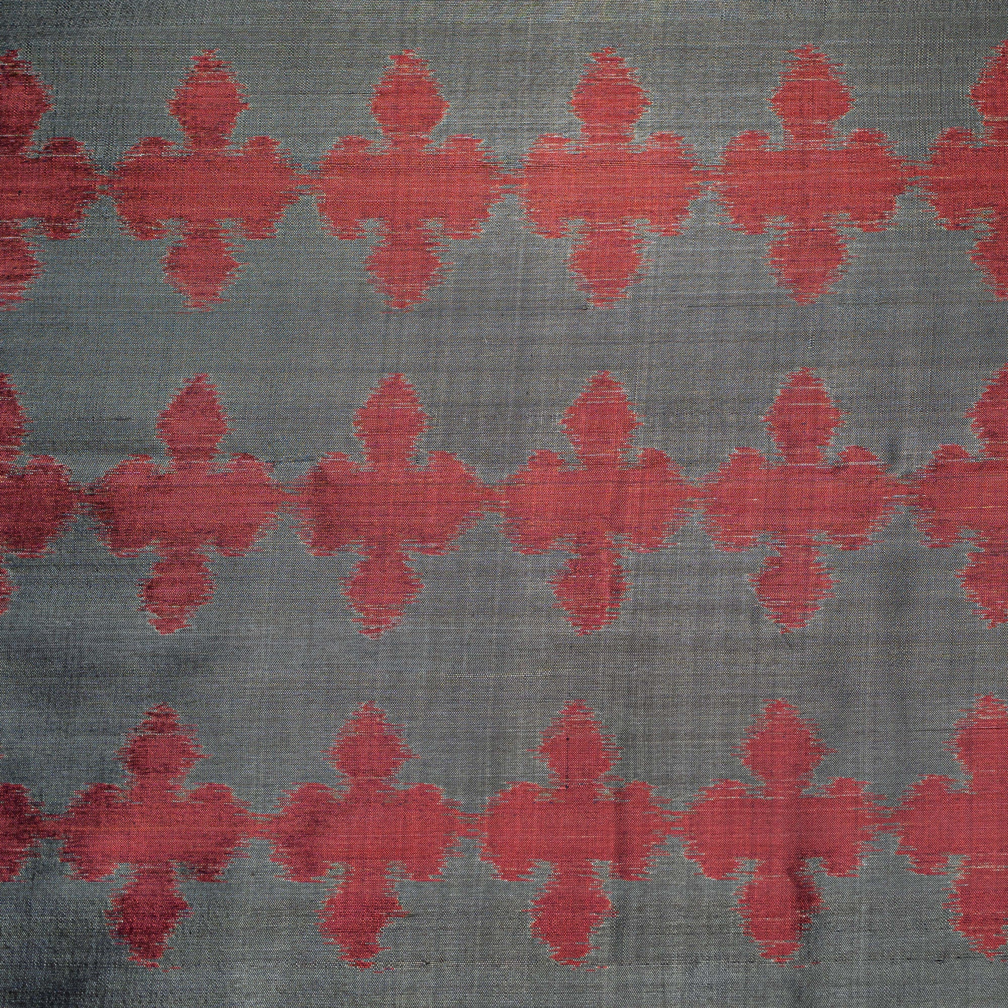Bibhu Mohapatra Olive Green Mulberry Silk Odisha Ikat Saree Ikatan