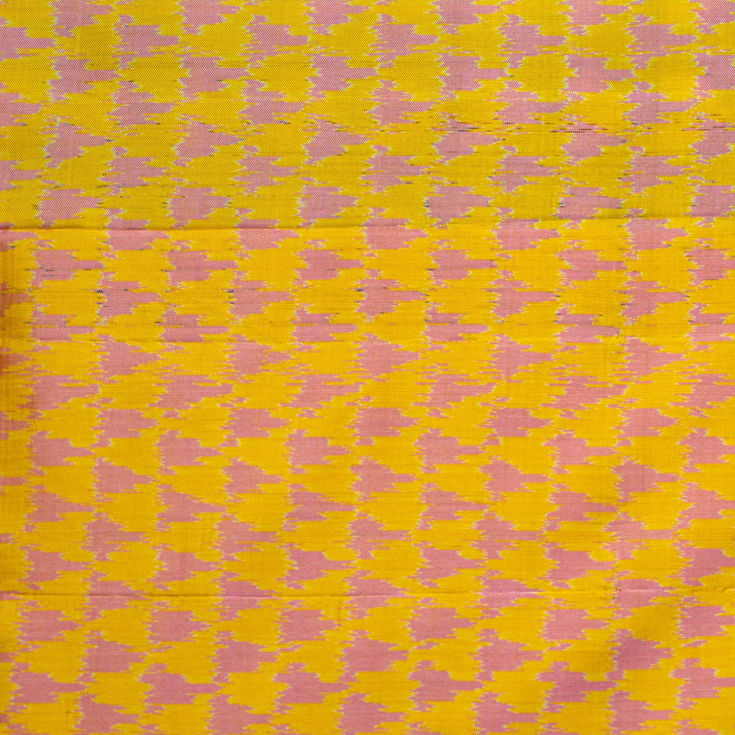 Bibhu Mohapatra Blue & Yellow Mulberry Silk Pochampally Ikat Saree Ikatan