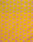 Bibhu Mohapatra Blue & Yellow Mulberry Silk Pochampally Ikat Saree Ikatan