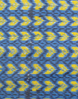 Bibhu Mohapatra Blue & Yellow Mulberry Silk Pochampally Ikat Saree Ikatan