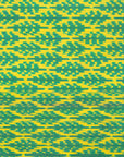 Bibhu Mohapatra Green & Yellow Mulberry Silk Pochampally Ikat Saree Ikatan