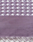 Bibhu Mohapatra Purple & White Mulberry Silk Pochampally Ikat Saree Ikatan
