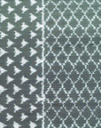 Bibhu Mohapatra Grey Mulberry Silk Pochampally Ikat Saree Ikatan