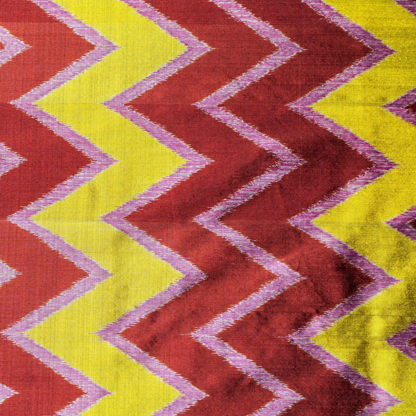Ikatan Brown & Yellow Mulberry Silk Odisha Ikat Saree Ikatan