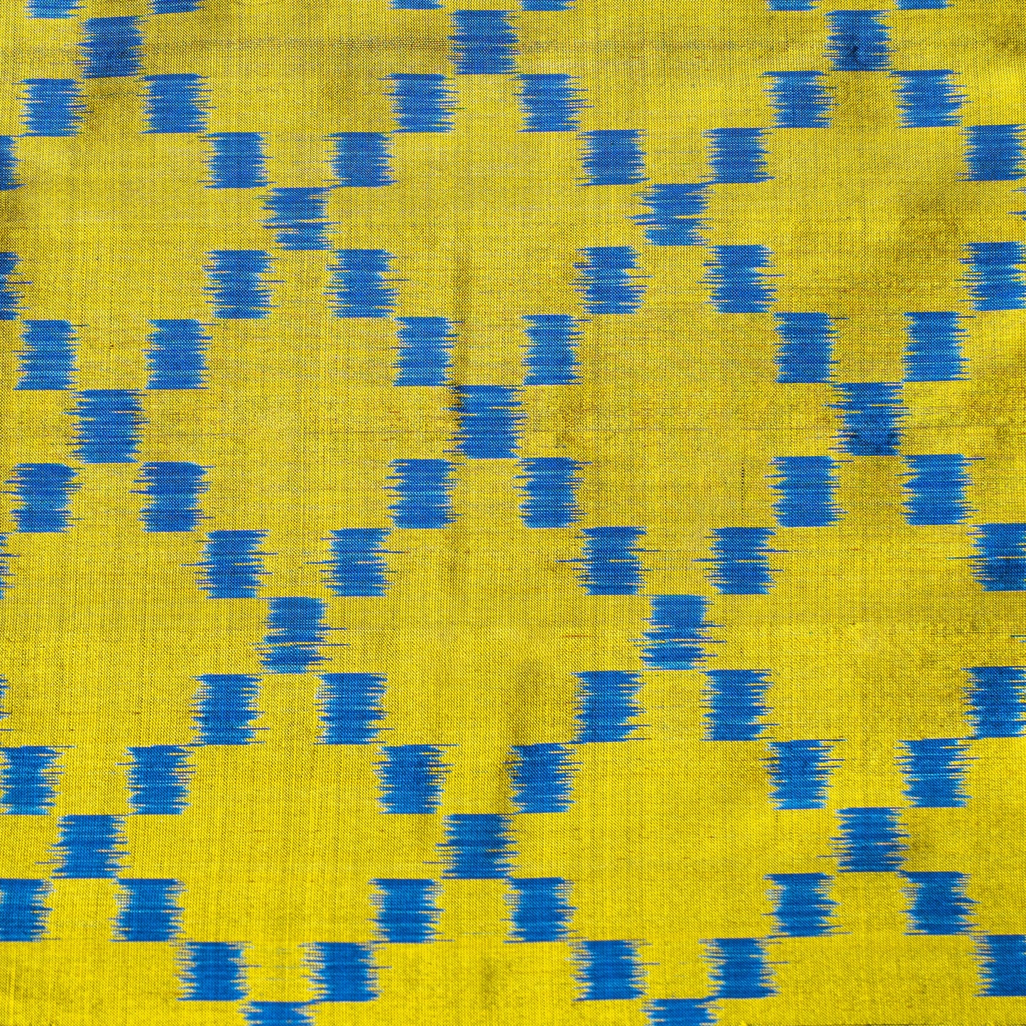 Ikatan Brown & Yellow Mulberry Silk Odisha Ikat Saree Ikatan