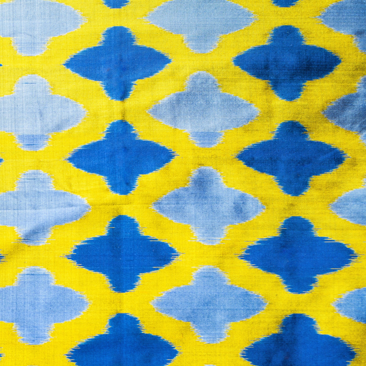 Bibhu Mohapatra Yellow & Blue Mulberry Silk Odisha Ikat Saree Ikatan