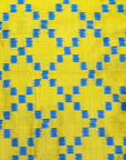Bibhu Mohapatra Yellow & Blue Mulberry Silk Odisha Ikat Saree Ikatan