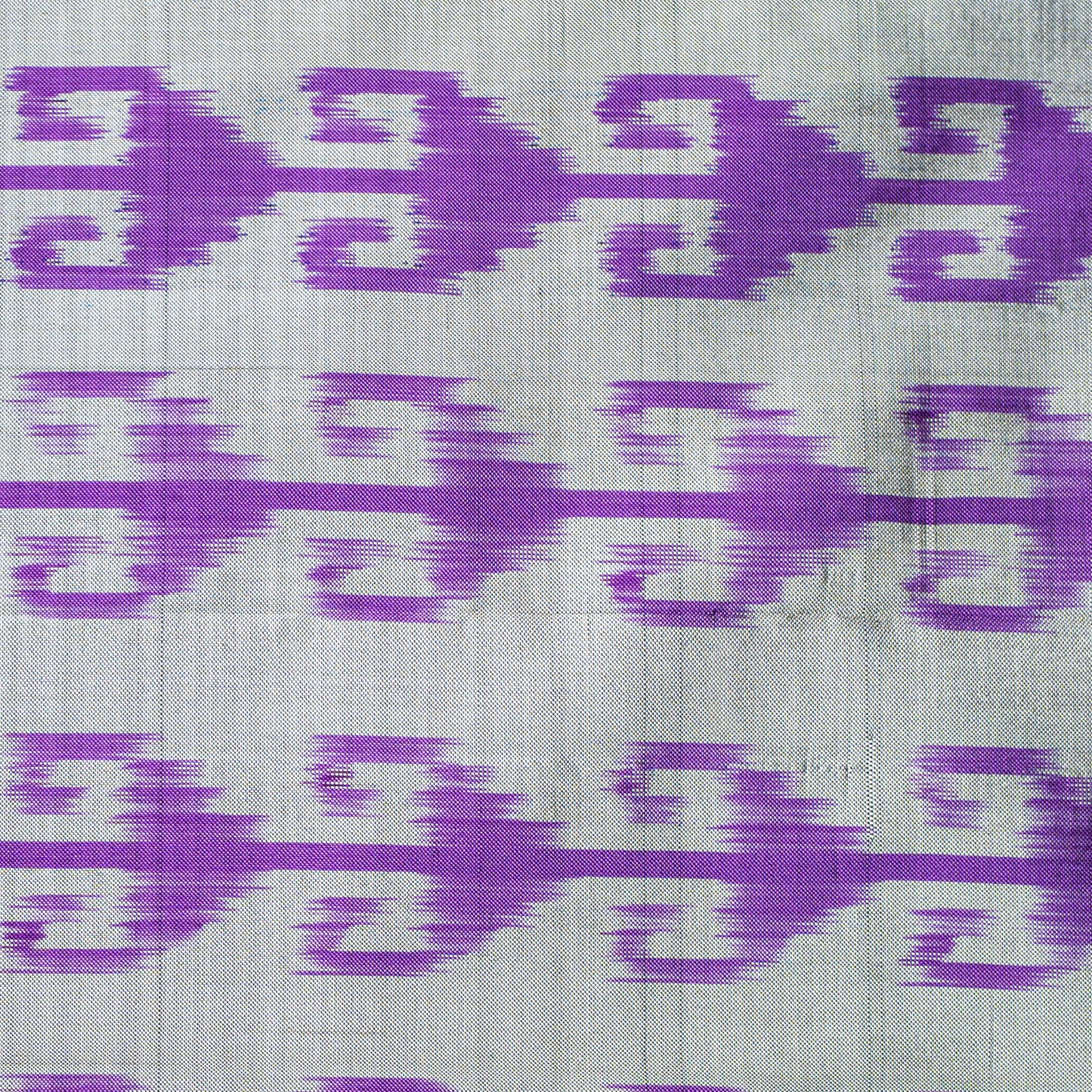 Bibhu Mohapatra Purple & Silver Mulberry Silk Pochampally Ikat Saree Ikatan