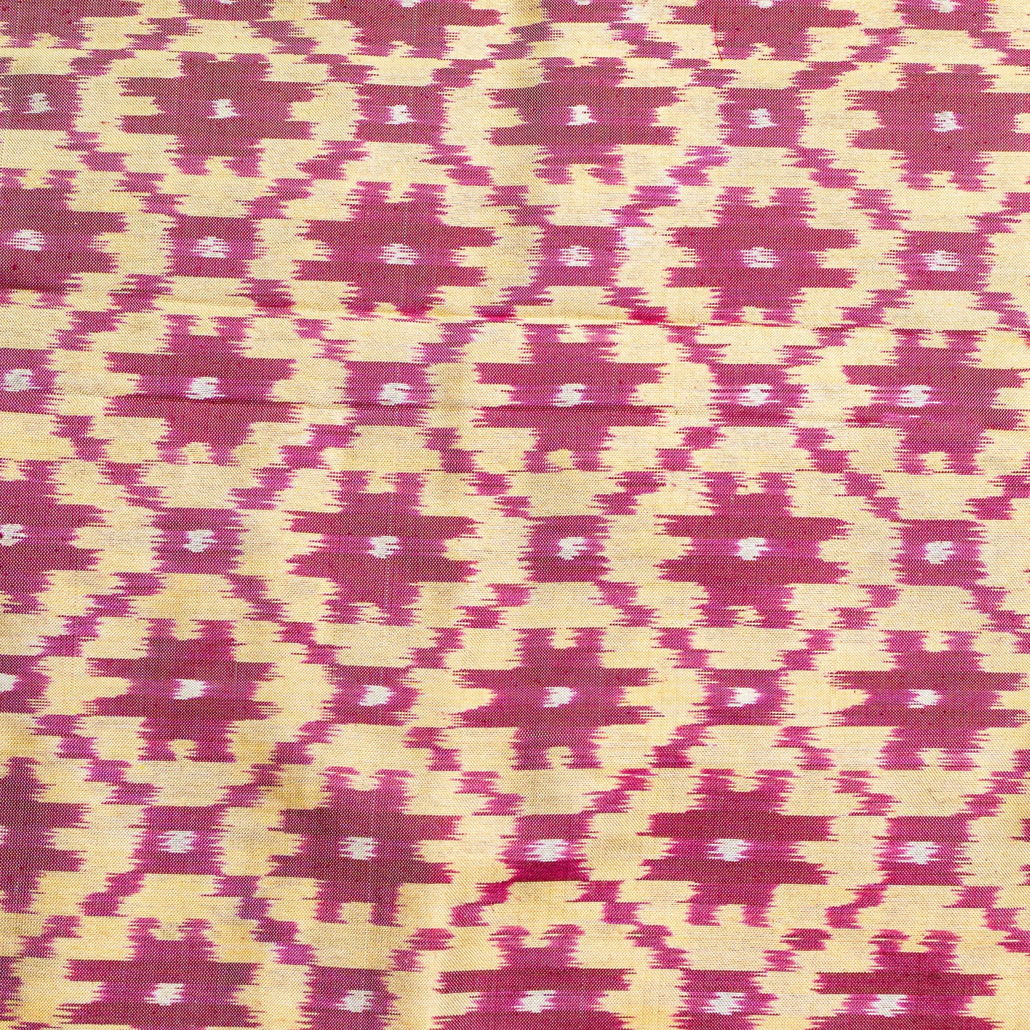 Bibhu Mohapatra Red & Yellow Mulberry Silk Odisha Ikat Saree Ikatan