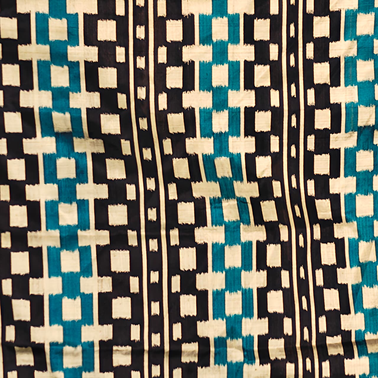 Bibhu Mohapatra Blue &amp; Silver Mulberry Silk Odisha Ikat Saree