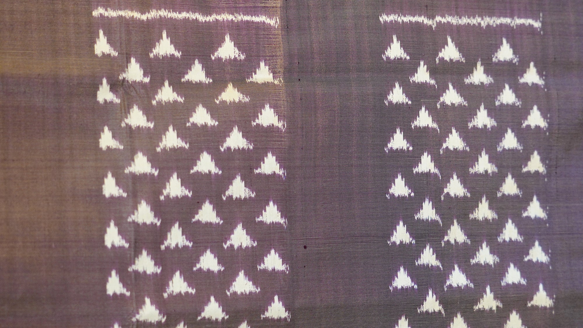 Bibhu Mohapatra Purple Mulberry Silk Pochampally Ikat Saree
