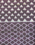 Bibhu Mohapatra Purple Mulberry Silk Pochampally Ikat Saree
