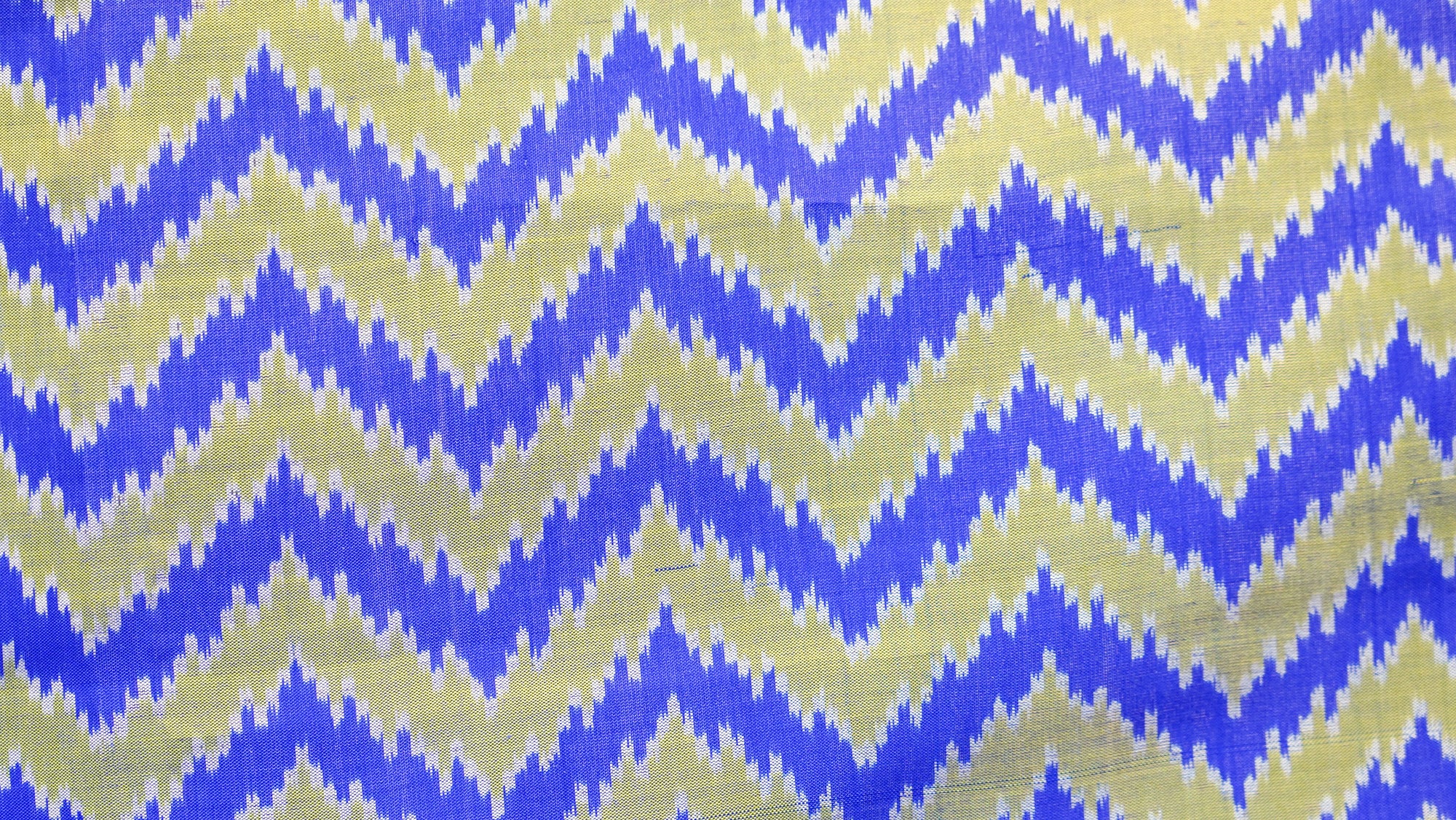 Bibhu Mohapatra Copper Blue &amp; Olive Green Mulberry Silk Gujarat Ikat Saree