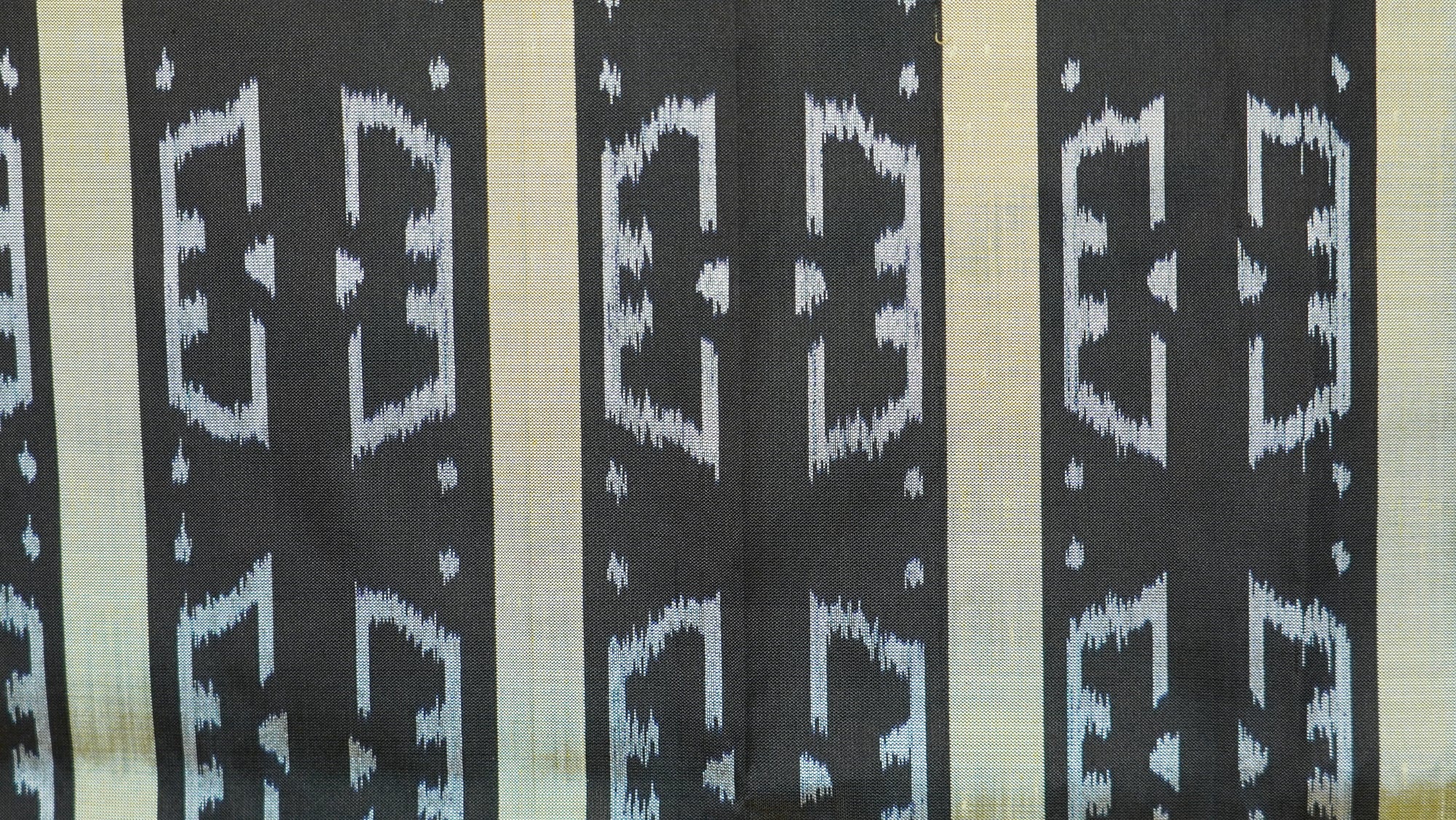 Bibhu Mohapatra Green &amp; Black Mulberry Silk Odisha Ikat Saree