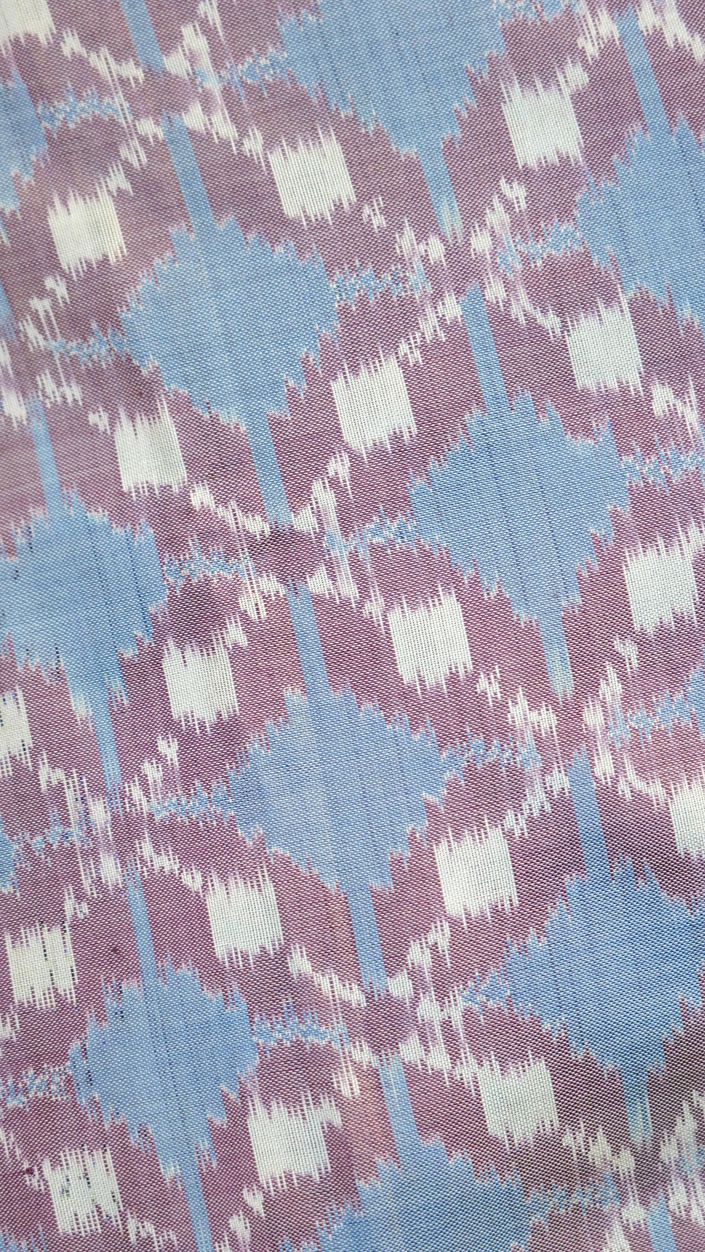 Bibhu Mohapatra Purple & Blue Mulberry Silk Pochampally Ikat Saree