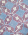 Bibhu Mohapatra Purple & Blue Mulberry Silk Pochampally Ikat Saree