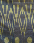 Bibhu Mohapatra Navy Blue & Lime Green Mulberry Silk Odisha Ikat Saree