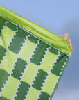 Bibhu Mohapatra Blue & Green Mulberry Silk Odisha Ikat Saree Ikatan