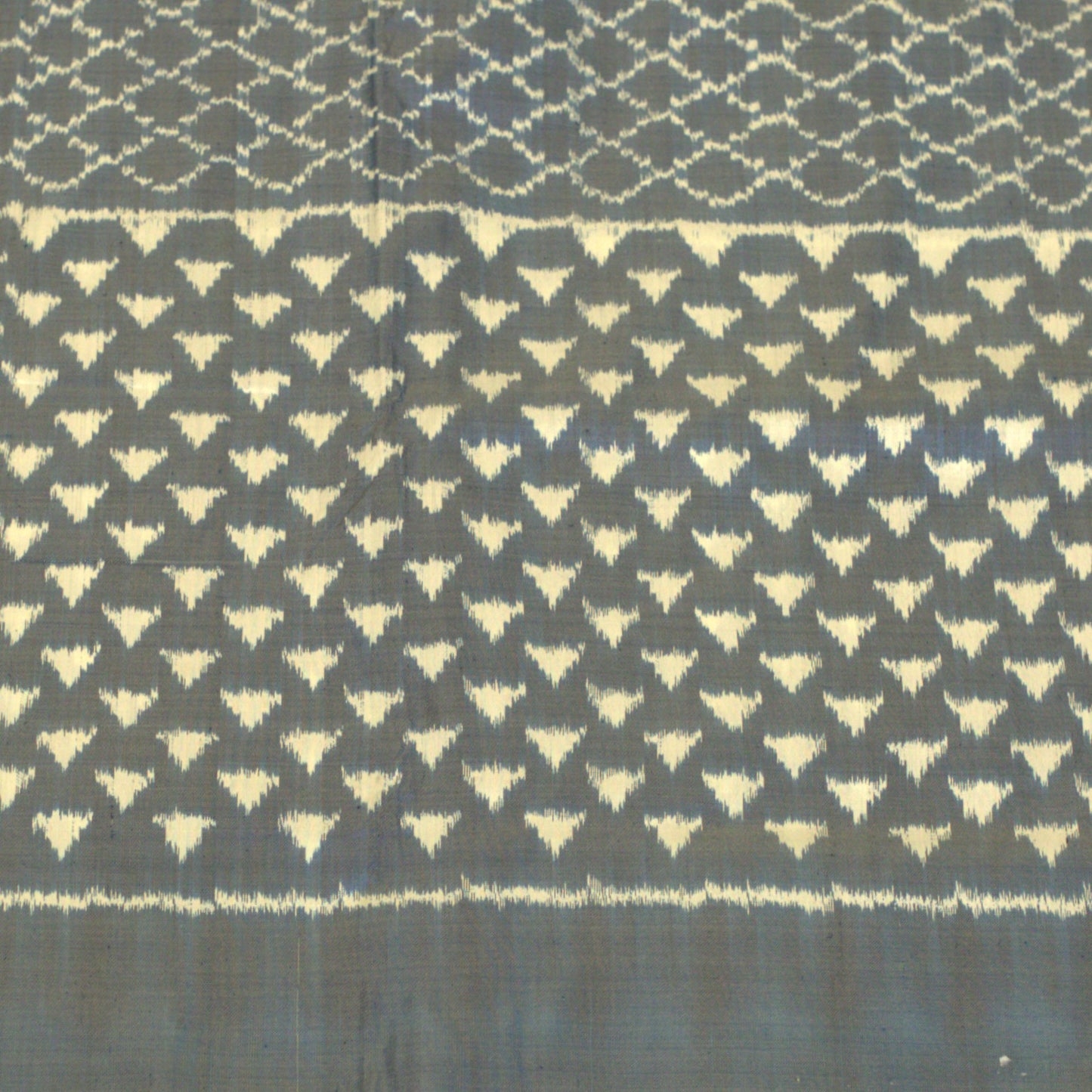 Bibhu Mohapatra Blue Mulberry Silk Pochampally Ikat Saree