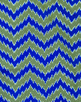 Bibhu Mohapatra Blue & Green Mulberry Silk Gujarat Ikat Saree Ikatan