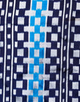 Bibhu Mohapatra Blue Mulberry Silk Odisha Geometric Ikat Saree Ikatan