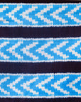Bibhu Mohapatra Blue Mulberry Silk Odisha Geometric Ikat Saree Ikatan